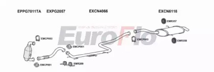 Система выпуска ОГ EuroFlo CNC4PI16D 6001C